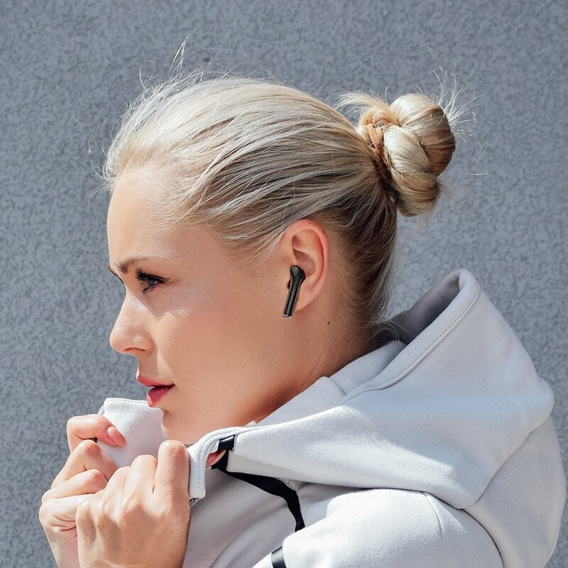 Borofone TWS Bluetooth Earphones BW29 Charm Black cena un informācija | Austiņas | 220.lv