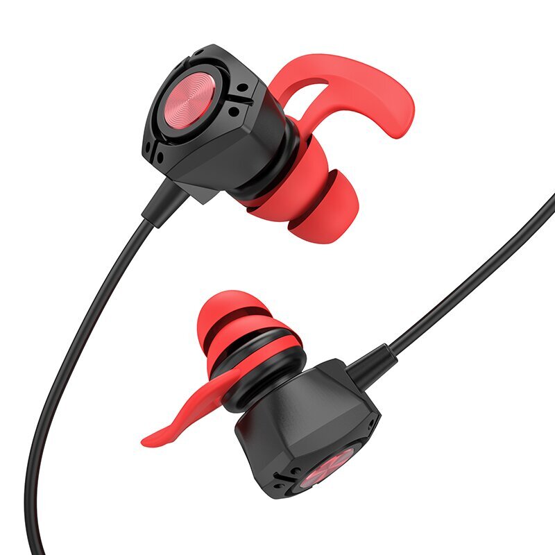 Borofone Earphones BM81 Happy gaming with microphone black cena un informācija | Austiņas | 220.lv