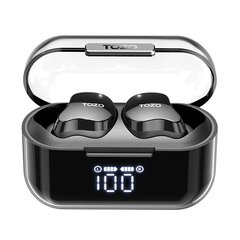 Earbuds TWS TOZO Crystal Buds Black cena un informācija | Austiņas | 220.lv