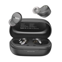 Earbuds TWS TOZO Agile Dots Black cena un informācija | Austiņas | 220.lv