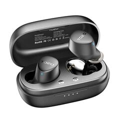 Earbuds TWS TOZO Agile Dots Black cena un informācija | Austiņas | 220.lv