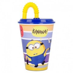 Minions krūze ar salmiem 430 ml цена и информация | Стаканы, фужеры, кувшины | 220.lv