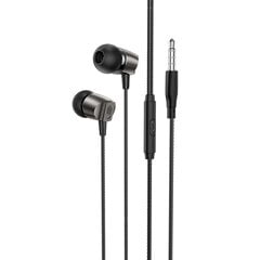 Borofone Earphones BM66 New Sound with microphone grey цена и информация | Наушники | 220.lv