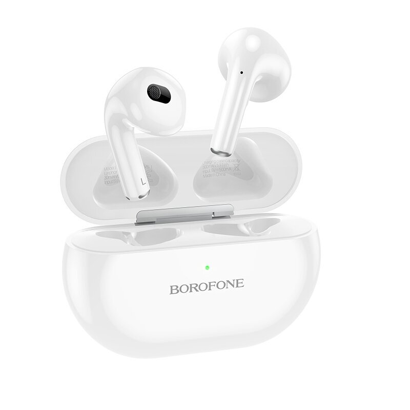 Borofone TWS Bluetooth Earphones BW09 Sound Rhyme White cena un informācija | Austiņas | 220.lv