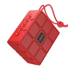 Borofone Portable Bluetooth Speaker BR16 Gage red цена и информация | Колонки | 220.lv