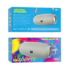 Borofone Portable Bluetooth Speaker BR12 Amplio grey cena un informācija | Skaļruņi | 220.lv