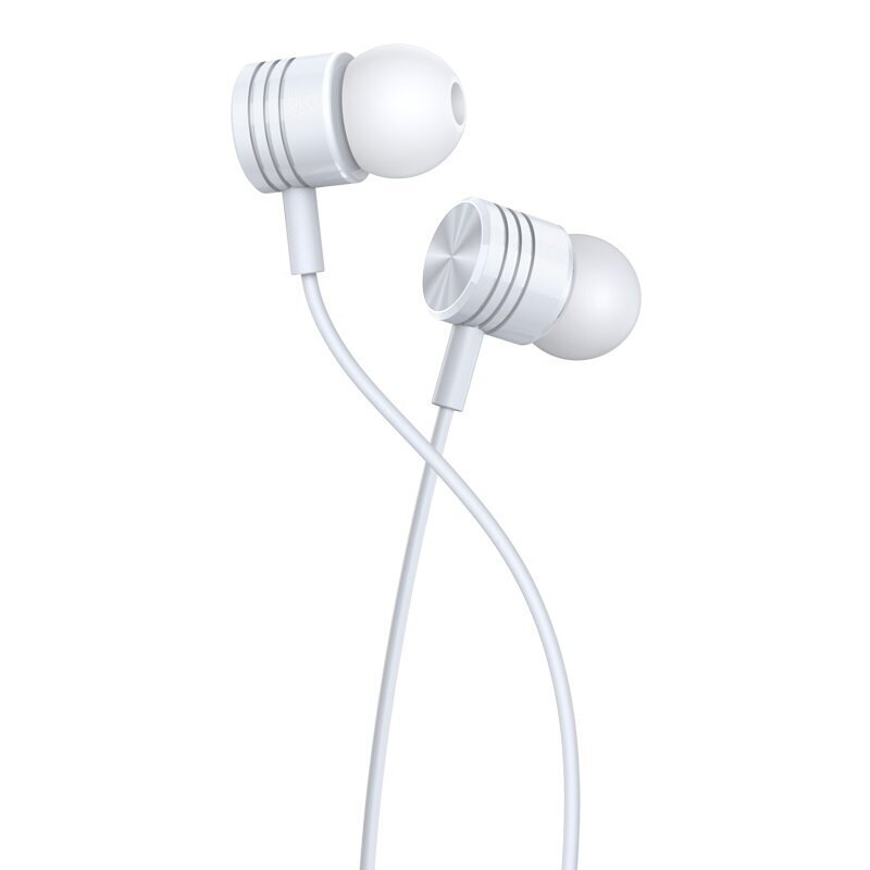 KAKU Earphones KSC-665 Shengya with microphone white cena un informācija | Austiņas | 220.lv