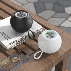 Borofone Portable Bluetooth Speaker BR23 Sound Ripple white цена и информация | Колонки | 220.lv
