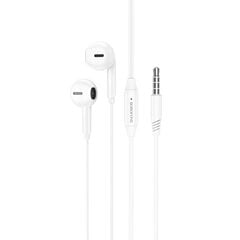 Borofone Earphones BM71 Light Song with microphone white cena un informācija | Austiņas | 220.lv