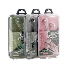 REMAX Earphones - RM-330 Wrist Bracelet Pink цена и информация | Наушники | 220.lv