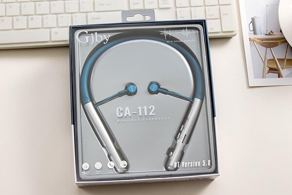 GJBY headphones - BLUETOOTH CA-112 Blue cena un informācija | Austiņas | 220.lv