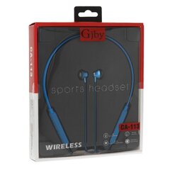 GJBY headphones - SPORTS BLUETOOTH CA-113 Blue цена и информация | Наушники с микрофоном Asus H1 Wireless Чёрный | 220.lv