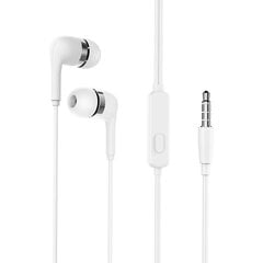 Borofone Earphones BM39 Refined Chant white cena un informācija | Austiņas | 220.lv