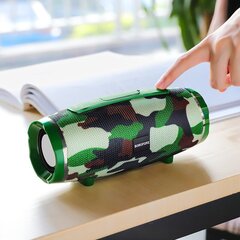 Borofone Portable Bluetooth Speaker BR3 Rich Sound green camouflage цена и информация | Колонки | 220.lv