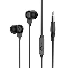 Borofone Earphones BM64 Goalant with microphone black цена и информация | Наушники | 220.lv