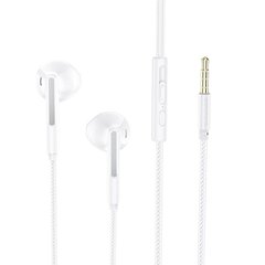 Borofone Earphones BM63 Melodic with microphone white цена и информация | Наушники | 220.lv