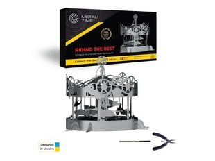 Конструктор Metal TimeRiding The Best Carousel (электрический), MT042 цена и информация | Конструкторы и кубики | 220.lv