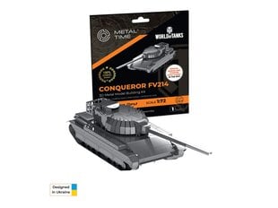 Metal Time - Konstruktors Conqueror FV214, 1/72, MT069 cena un informācija | Konstruktori | 220.lv