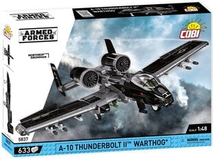 COBI - Konstruktors A-10 Thunderbolt II Warthog, 1/48, 5837 cena un informācija | Konstruktori | 220.lv