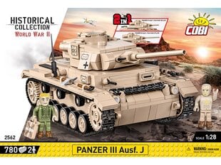 COBI - Конструктор Panzer III Ausf. J, 1/28, 2562 цена и информация | Конструкторы и кубики | 220.lv