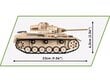 COBI - Konstruktors Panzer III Ausf. J, 1/28, 2562 цена и информация | Konstruktori | 220.lv