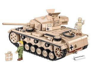 COBI - Конструктор Panzer III Ausf. J, 1/28, 2562 цена и информация | Конструкторы и кубики | 220.lv