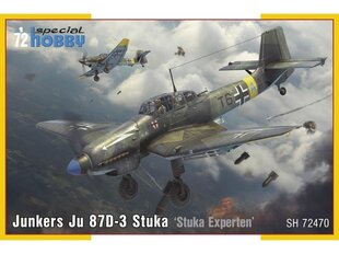 Special Hobby - Junkers Ju 87D-3 Stuka ‘Stuka Experten’, 1/72, 72470 цена и информация | Конструкторы и кубики | 220.lv