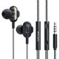 Wired earphones Blitzwolf AirAux AA-HE4, 3.5mm jack, 1.2m (black) cena un informācija | Austiņas | 220.lv