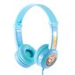 BuddyPhones kids headphones wired Travel (Blue) цена и информация | Austiņas | 220.lv