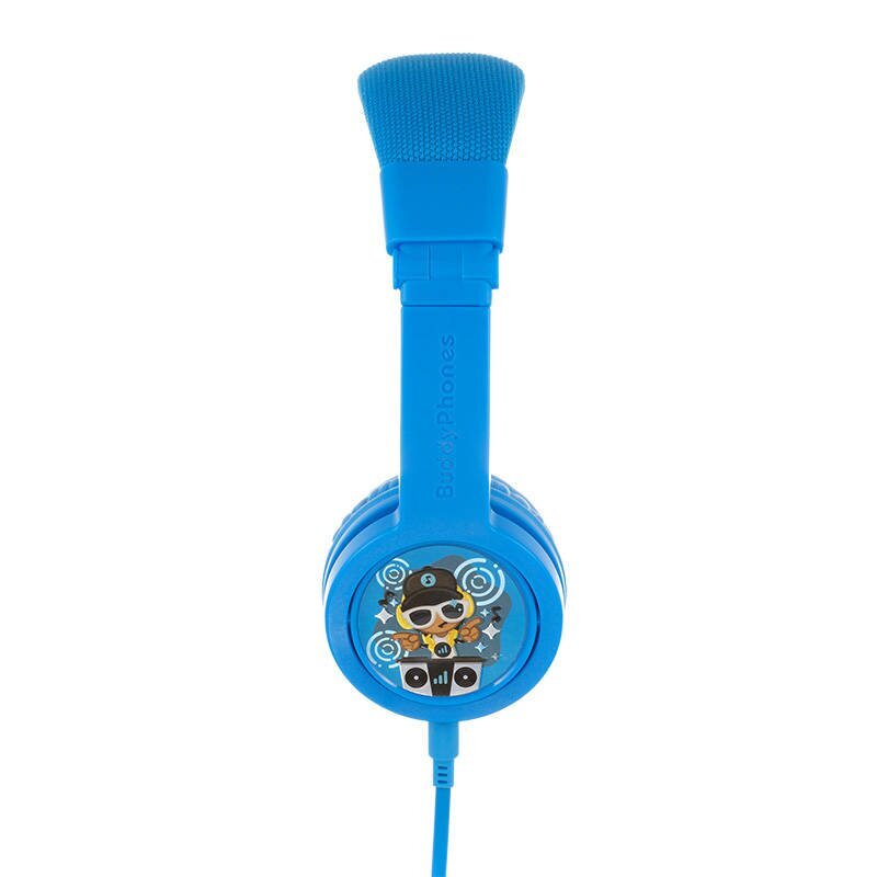 BuddyPhones kids headphones wired Explore Plus (Blue) цена и информация | Austiņas | 220.lv