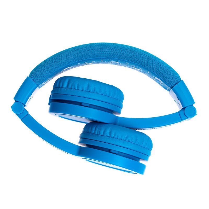 BuddyPhones kids headphones wired Explore Plus (Blue) цена и информация | Austiņas | 220.lv