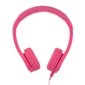 BuddyPhones kids headphones wired Explore Plus (Pink) цена и информация | Austiņas | 220.lv