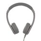 BuddyPhones kids headphones wired Explore Plus (Grey) cena un informācija | Austiņas | 220.lv