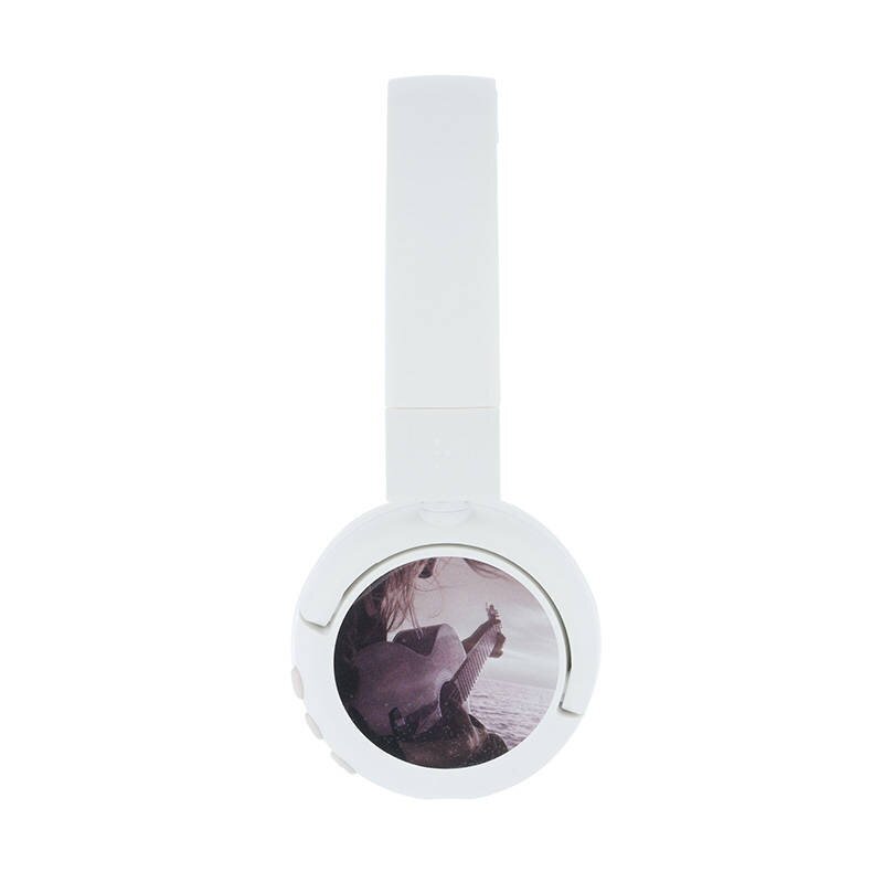 BuddyPhones kids headphones wireless POPFun (White) цена и информация | Austiņas | 220.lv