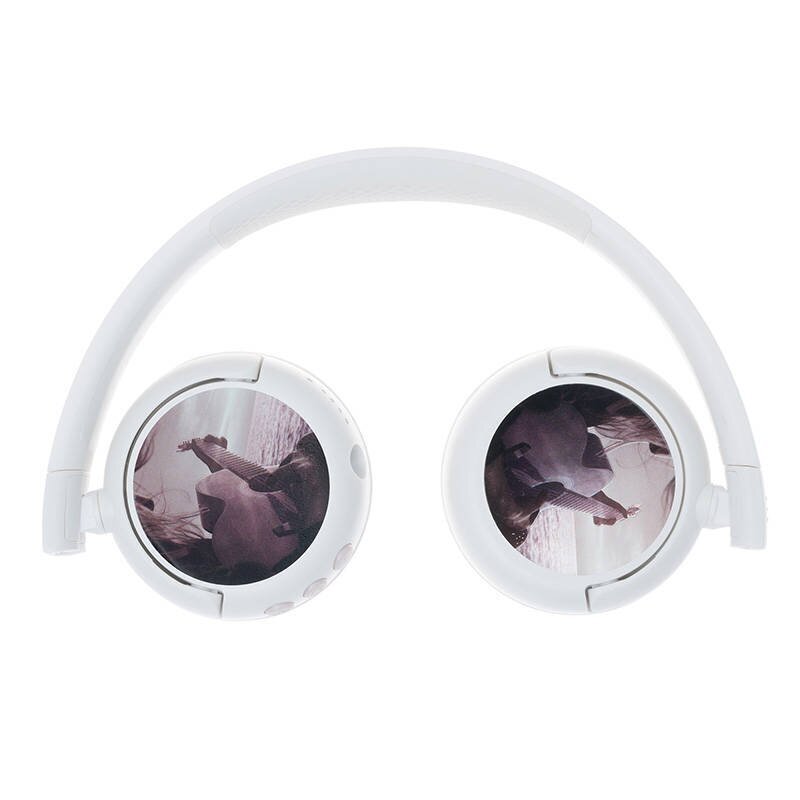 BuddyPhones kids headphones wireless POPFun (White) cena un informācija | Austiņas | 220.lv