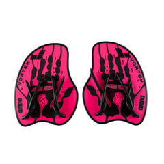 Перчатки для плавания Arena Vortex Pink Evolution M цена и информация | Лопатки для плавания | 220.lv