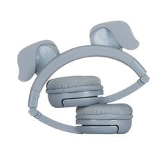 BuddyPhones kids headphones wireless Play Ears Plus dog (Blue) cena un informācija | Austiņas | 220.lv