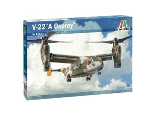 Italeri - V-22 A Osprey, 1/72 konstruktors цена и информация | Конструкторы и кубики | 220.lv