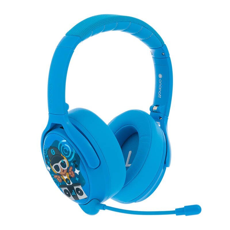BuddyPhones kids headphones wireless Cosmos Plus ANC (Blue) цена и информация | Austiņas | 220.lv