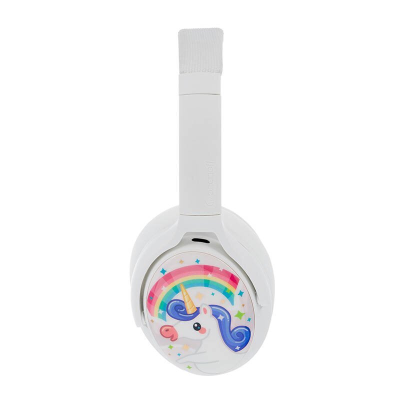 BuddyPhones kids headphones wireless Cosmos Plus ANC (White) цена и информация | Austiņas | 220.lv