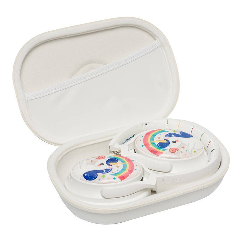 BuddyPhones kids headphones wireless Cosmos Plus ANC (White) cena un informācija | Austiņas | 220.lv