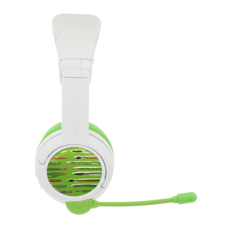 BuddyPhones kids headphones wireless School+ (Green) цена и информация | Austiņas | 220.lv