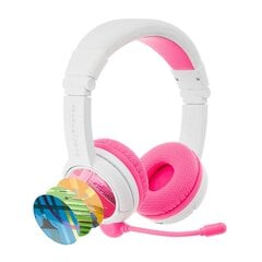 BuddyPhones kids headphones wireless School+ (Pink) цена и информация | Наушники с микрофоном Asus H1 Wireless Чёрный | 220.lv