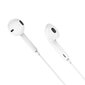 Borofone Earphones BM80 Magnificent with microphone white cena un informācija | Austiņas | 220.lv