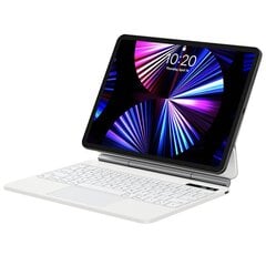 Baseus Чехол Baseus Brilliance PRO с клавиатурой для iPad 10, 10.9" (белый) цена и информация | Чехлы для планшетов и электронных книг | 220.lv