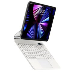 Baseus Brilliance PRO case with keyboard forIpad 10, 10.9" (white) cena un informācija | Somas, maciņi | 220.lv