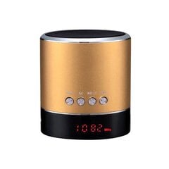 A38s Bluetooth Speaker - with radio and display Gold цена и информация | Колонки | 220.lv