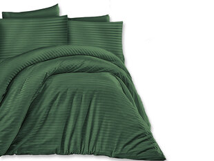 Чехол на подушку, хлопок сатин CIZGILI DARK GREEN 50x60 цена и информация | Декоративные подушки и наволочки | 220.lv
