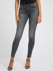 GUESS JEANS 1981 Skinny High Rise Carrie Grey 563934770 cena un informācija | Sieviešu džinsi | 220.lv