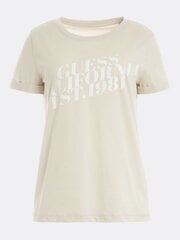 Женская футболка GUESS JEANS Aurelia  Pearl Oyster 563935003 цена и информация | Женские футболки | 220.lv